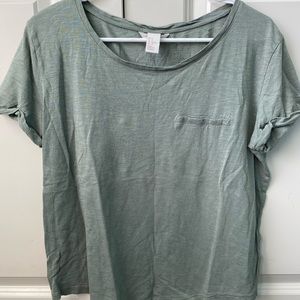 Short Sleeve Green Tee